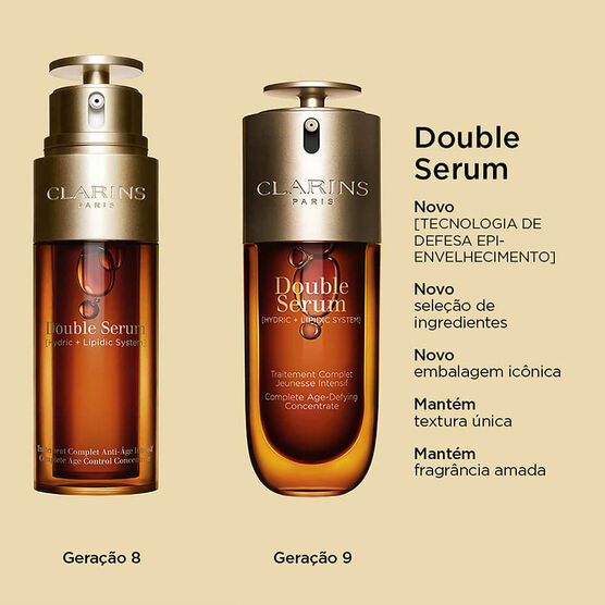 S&eacute;rum Rejuvenescedor Facial Clarins Double Serum